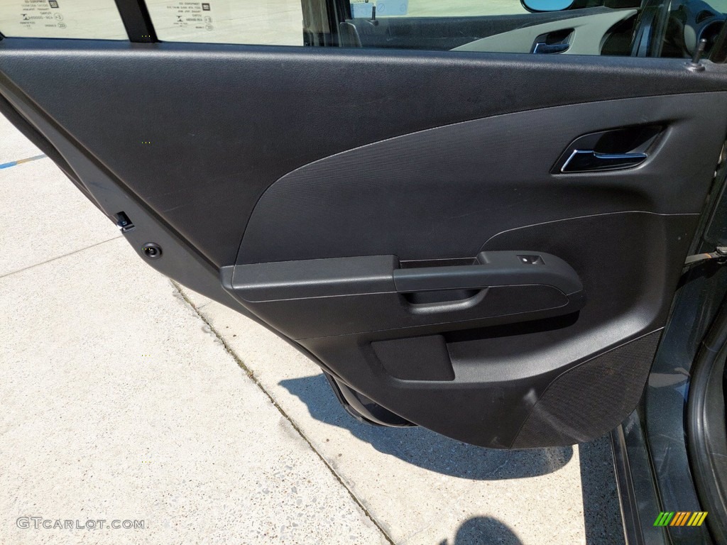 2012 Sonic LT Sedan - Cyber Gray Metallic / Jet Black/Dark Titanium photo #24