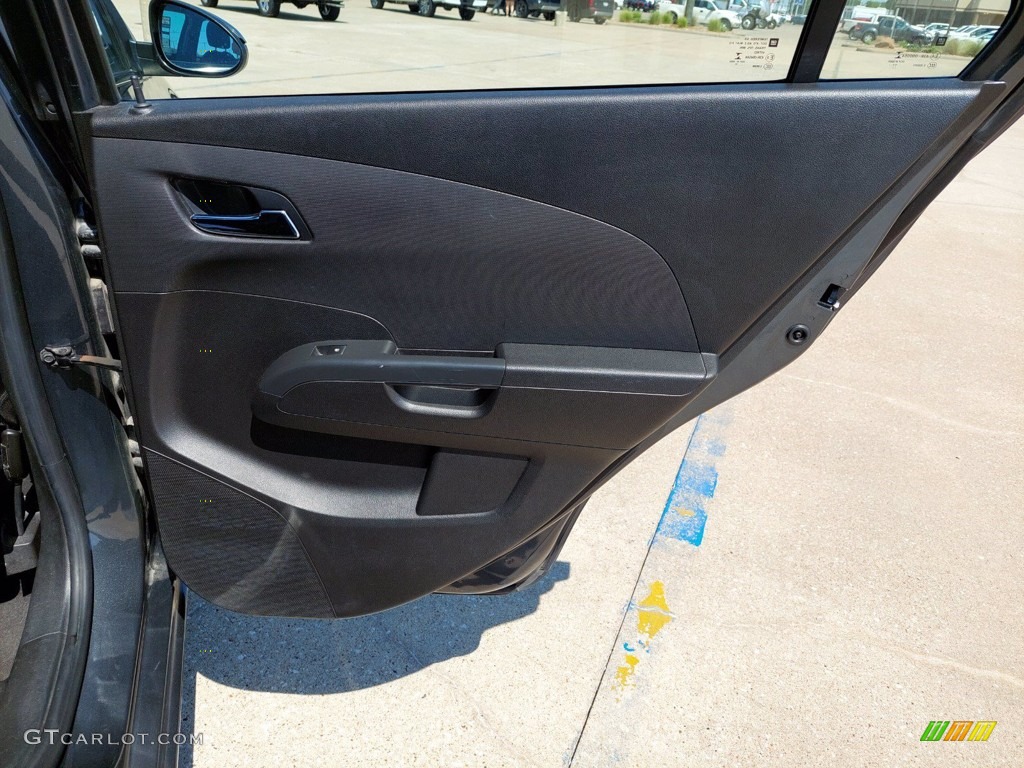 2012 Sonic LT Sedan - Cyber Gray Metallic / Jet Black/Dark Titanium photo #25