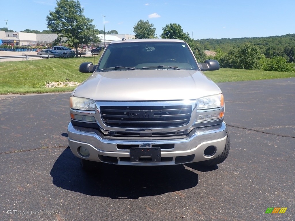 2005 Sierra 2500HD SLE Crew Cab 4x4 - Silver Birch Metallic / Dark Pewter photo #3