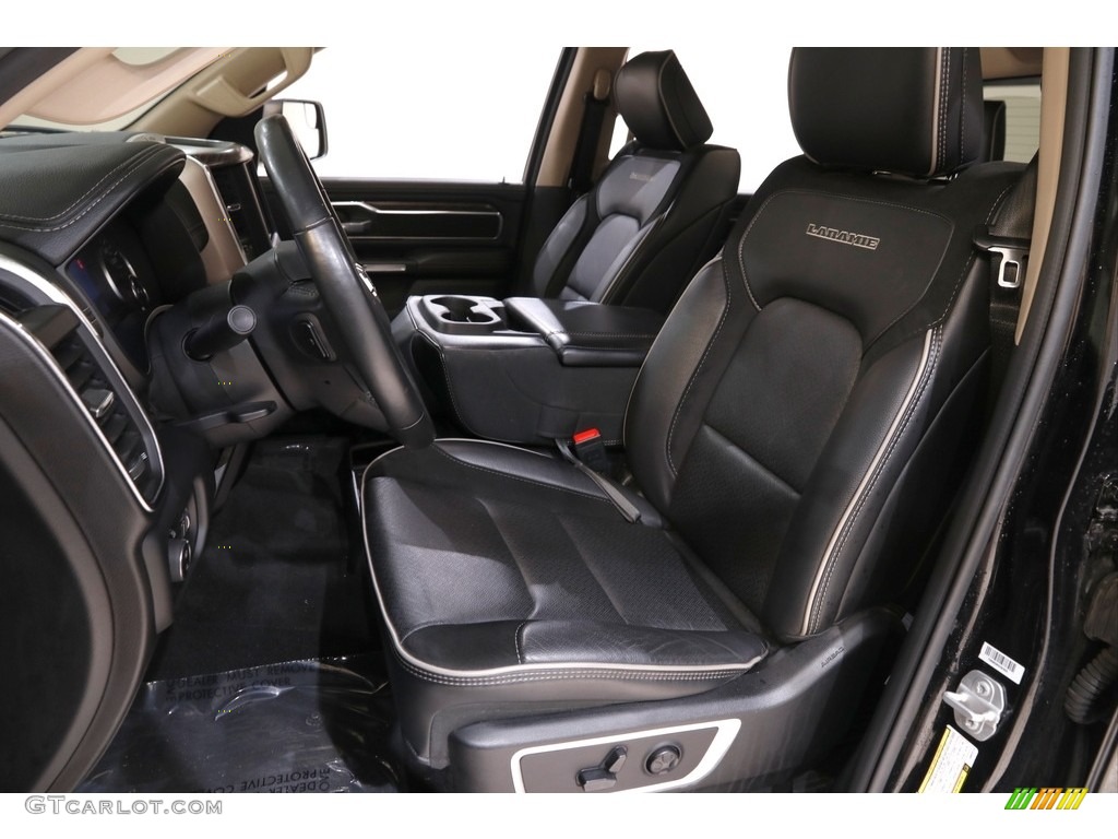 2019 Ram 1500 Laramie Crew Cab 4x4 Front Seat Photo #142267987