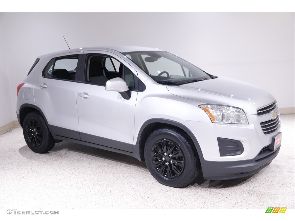 Silver Ice Metallic 2015 Chevrolet Trax LS Exterior Photo #142268848