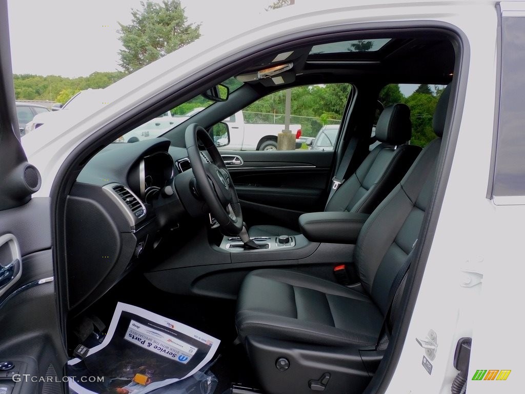 Black Interior 2021 Jeep Grand Cherokee Limited 4x4 Photo #142269346