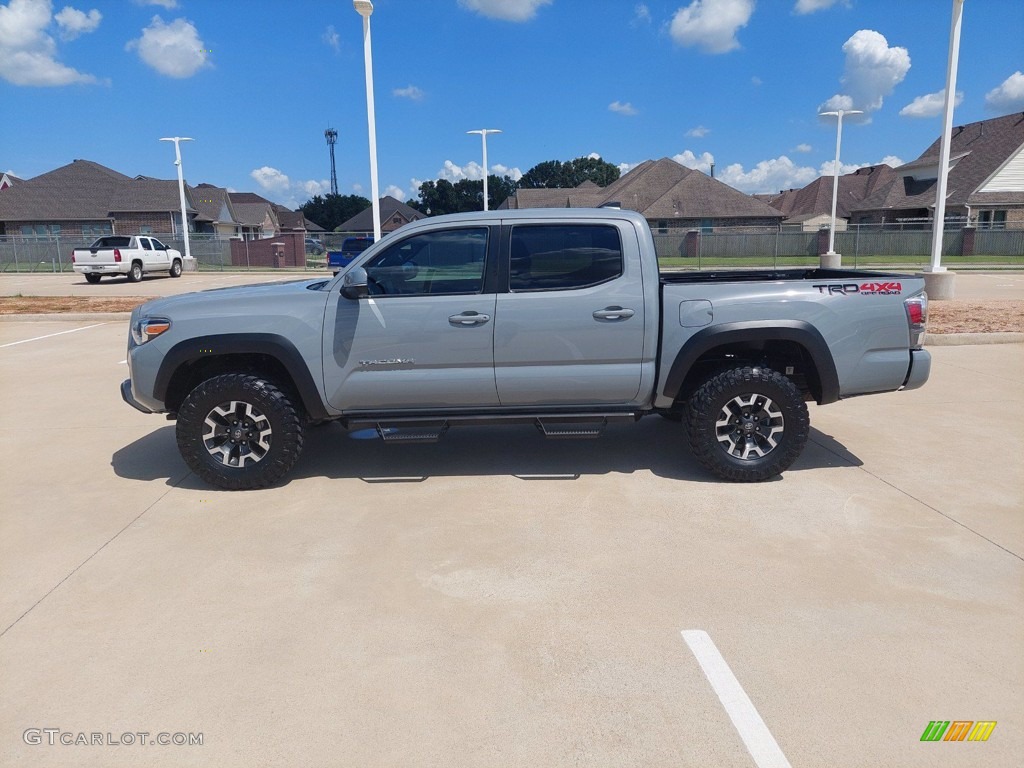 Cement 2020 Toyota Tacoma TRD Off Road Double Cab 4x4 Exterior Photo #142269688