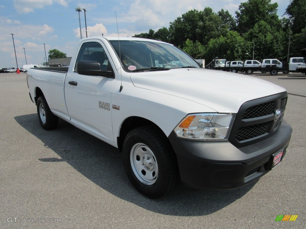 2016 1500 Tradesman Regular Cab 4x4 - Bright White / Black/Diesel Gray photo #1