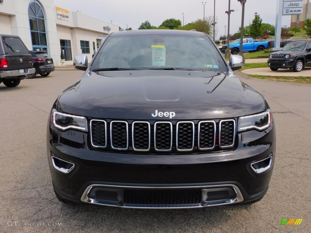 2021 Grand Cherokee Limited 4x4 - Sangria Metallic / Black photo #2