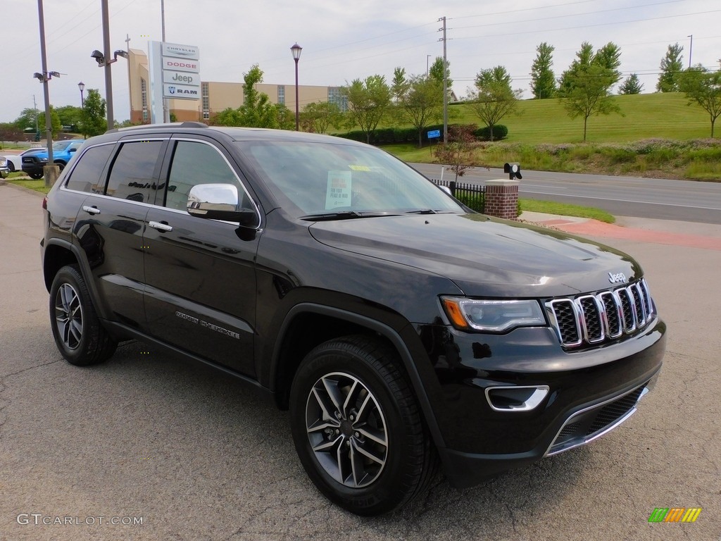 2021 Grand Cherokee Limited 4x4 - Sangria Metallic / Black photo #3