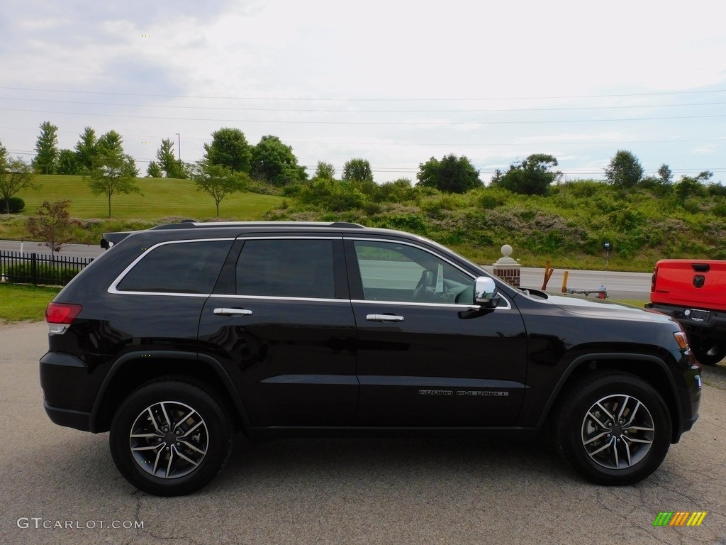 2021 Grand Cherokee Limited 4x4 - Sangria Metallic / Black photo #4
