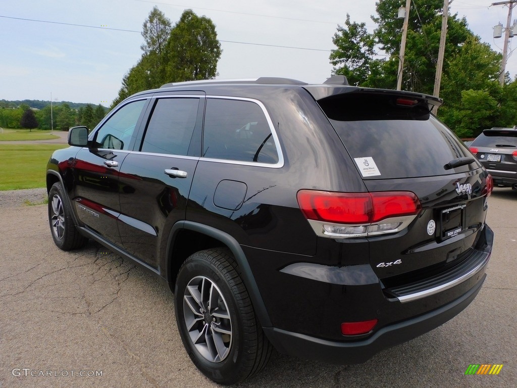 2021 Grand Cherokee Limited 4x4 - Sangria Metallic / Black photo #8