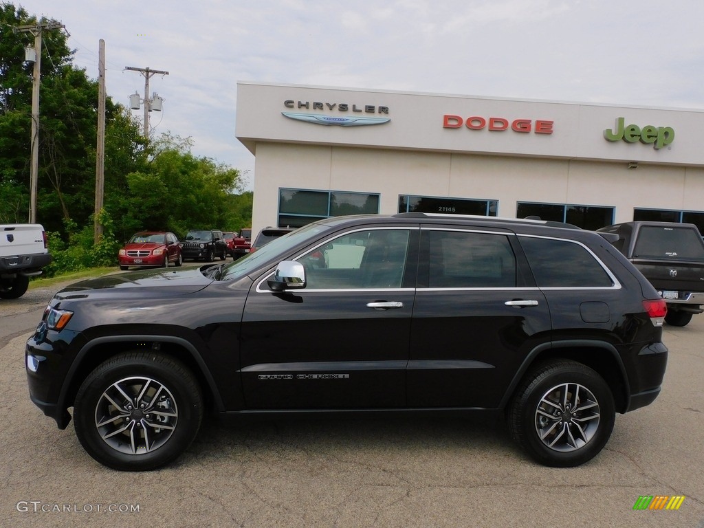 2021 Grand Cherokee Limited 4x4 - Sangria Metallic / Black photo #9
