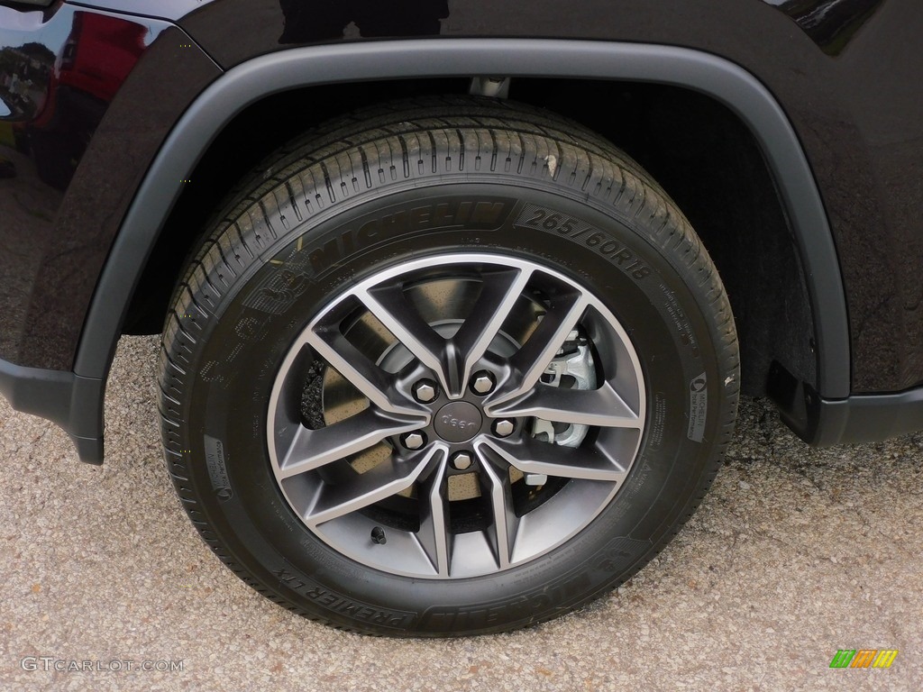 2021 Grand Cherokee Limited 4x4 - Sangria Metallic / Black photo #10