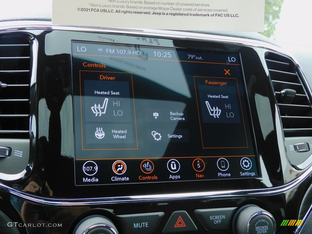 2021 Grand Cherokee Limited 4x4 - Sangria Metallic / Black photo #17