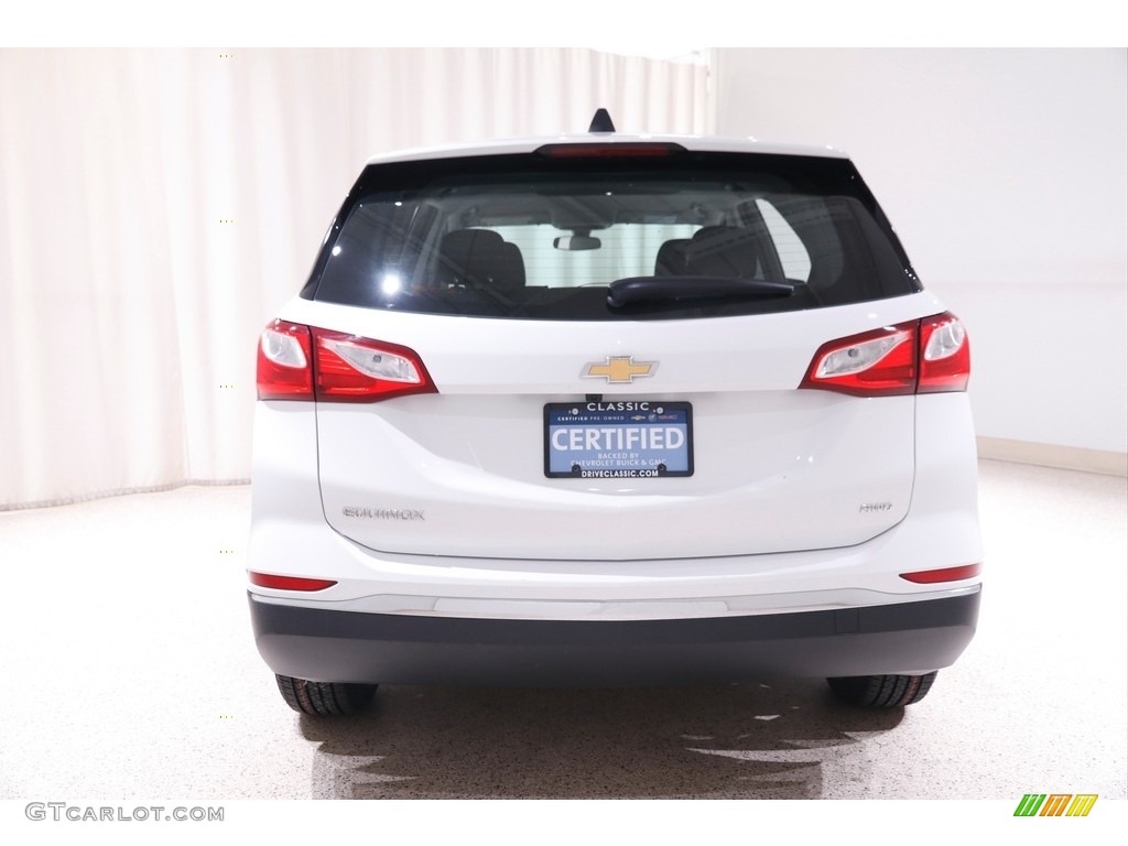 2018 Equinox LS AWD - Summit White / Medium Ash Gray photo #17
