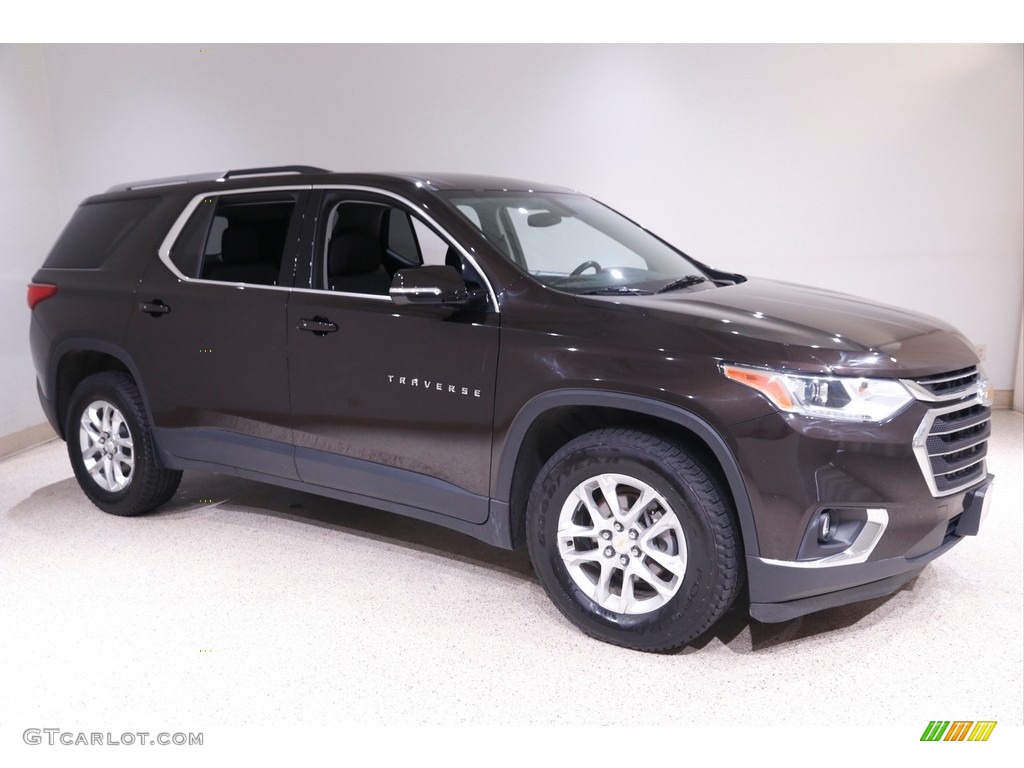 2018 Traverse LT AWD - Sable Brown Metallic / Jet Black photo #1