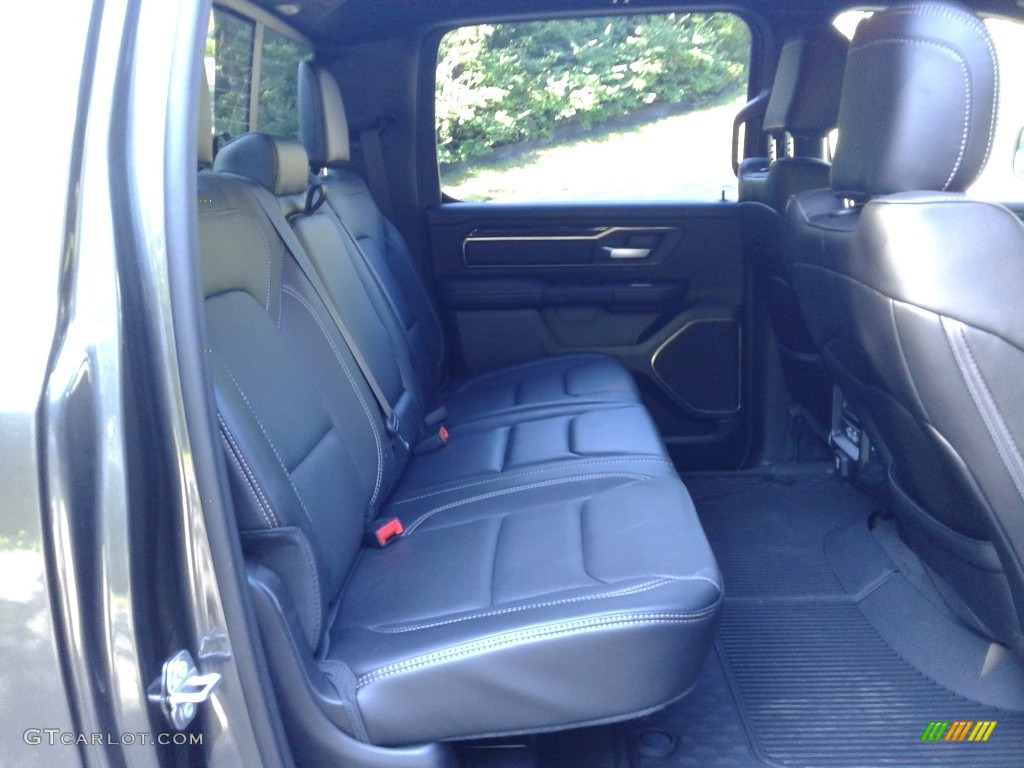 2021 Ram 1500 Rebel Crew Cab 4x4 Rear Seat Photo #142270366