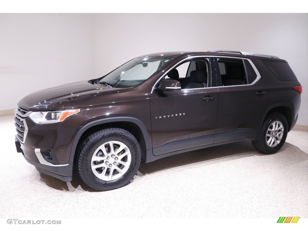 2018 Traverse LT AWD - Sable Brown Metallic / Jet Black photo #3