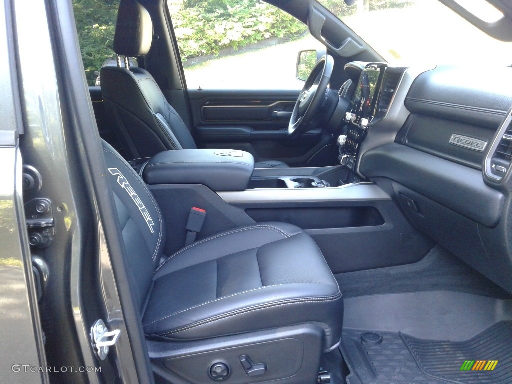 2021 Ram 1500 Rebel Crew Cab 4x4 Front Seat Photo #142270390