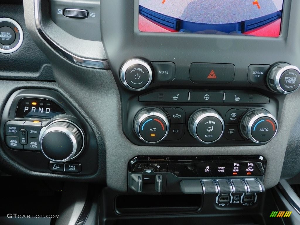 2021 Ram 1500 Big Horn Quad Cab 4x4 Controls Photo #142271215