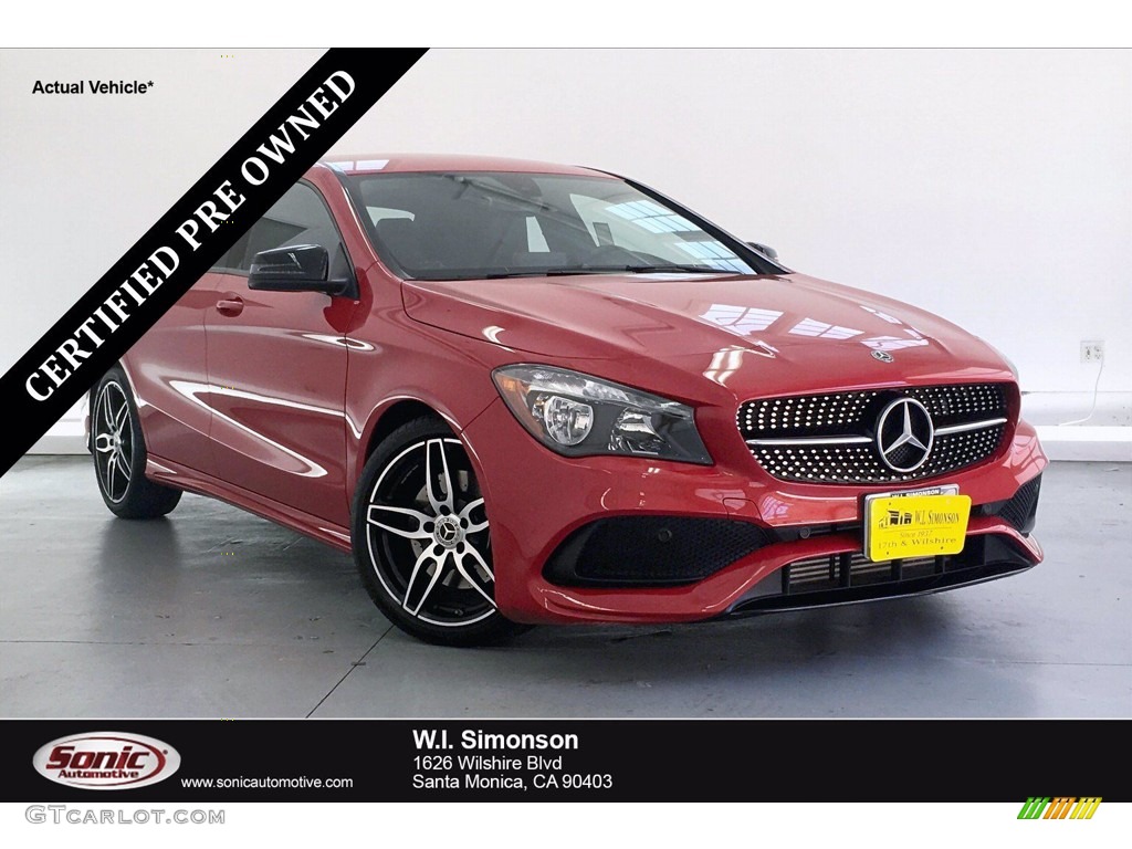 Jupiter Red Mercedes-Benz CLA