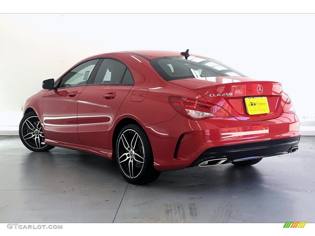 2019 CLA 250 Coupe - Jupiter Red / Black photo #10