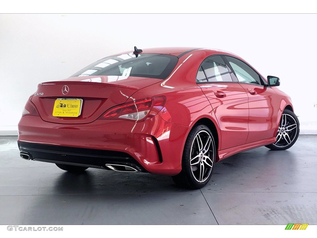 2019 CLA 250 Coupe - Jupiter Red / Black photo #16