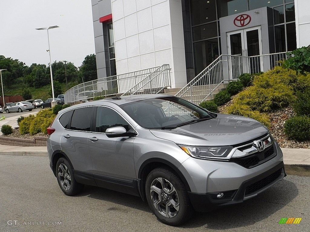 2018 CR-V EX-L AWD - Lunar Silver Metallic / Gray photo #1