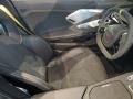 2021 Chevrolet Corvette Jet Black Interior Front Seat Photo
