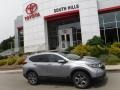2018 Lunar Silver Metallic Honda CR-V EX-L AWD  photo #2