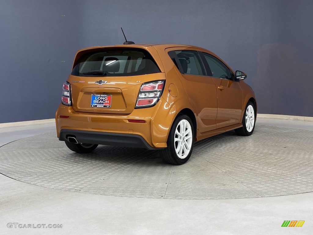 Orange Burst Metallic 2018 Chevrolet Sonic LT Hatchback Exterior Photo #142274947