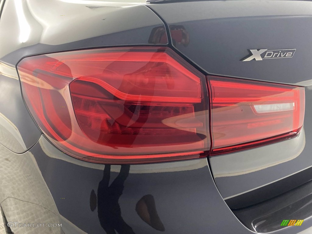 2018 5 Series M550i xDrive Sedan - Dark Graphite Metallic / Mocha photo #9