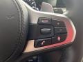 Mocha 2018 BMW 5 Series M550i xDrive Sedan Steering Wheel