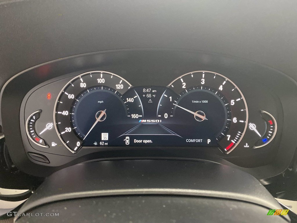 2018 BMW 5 Series M550i xDrive Sedan Gauges Photo #142275817