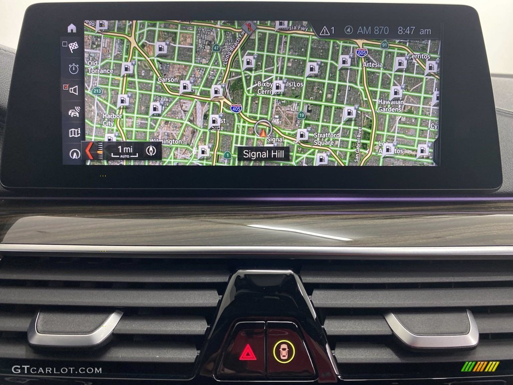 2018 BMW 5 Series M550i xDrive Sedan Navigation Photo #142275865