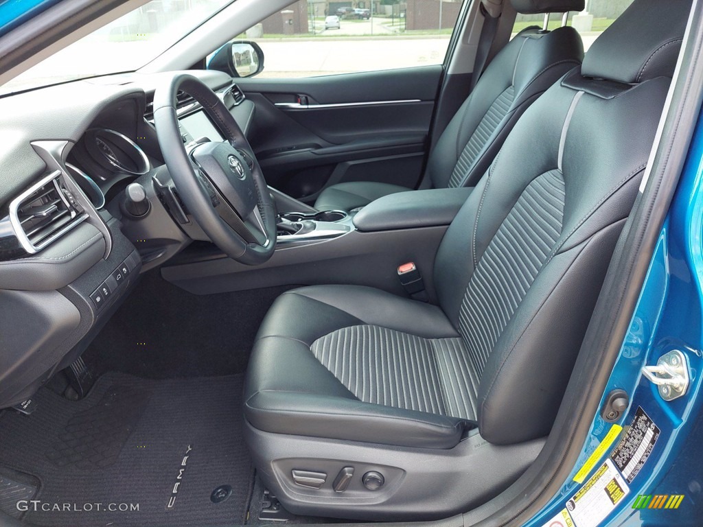 2018 Camry SE - Blue Streak Metallic / Black photo #10