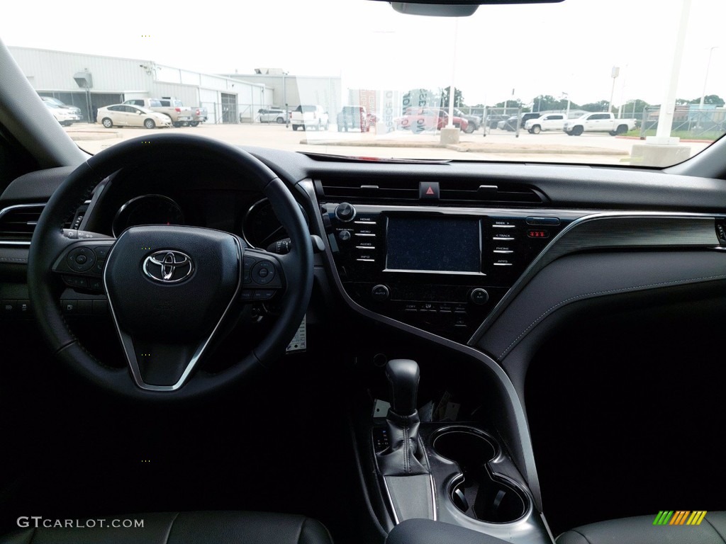 2018 Camry SE - Blue Streak Metallic / Black photo #11