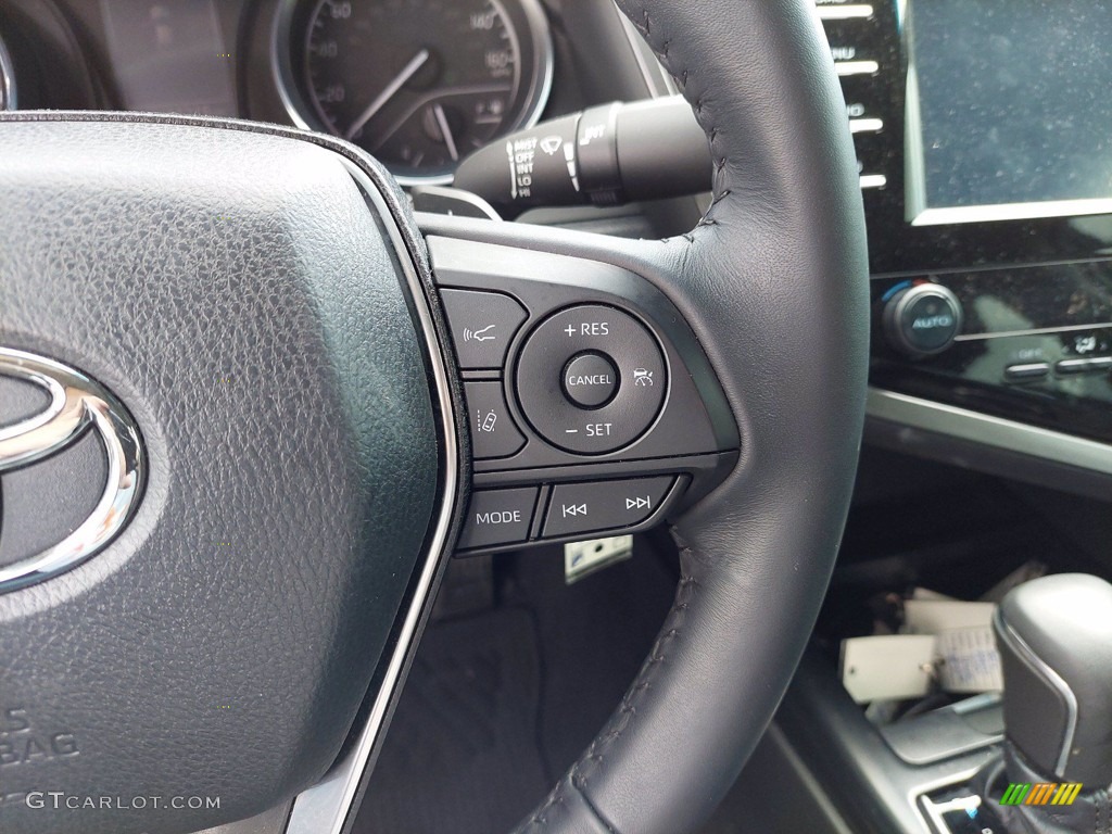 2018 Camry SE - Blue Streak Metallic / Black photo #17