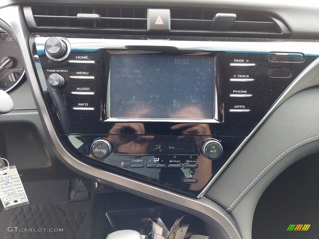 2018 Camry SE - Blue Streak Metallic / Black photo #18