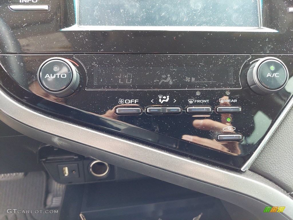 2018 Camry SE - Blue Streak Metallic / Black photo #21