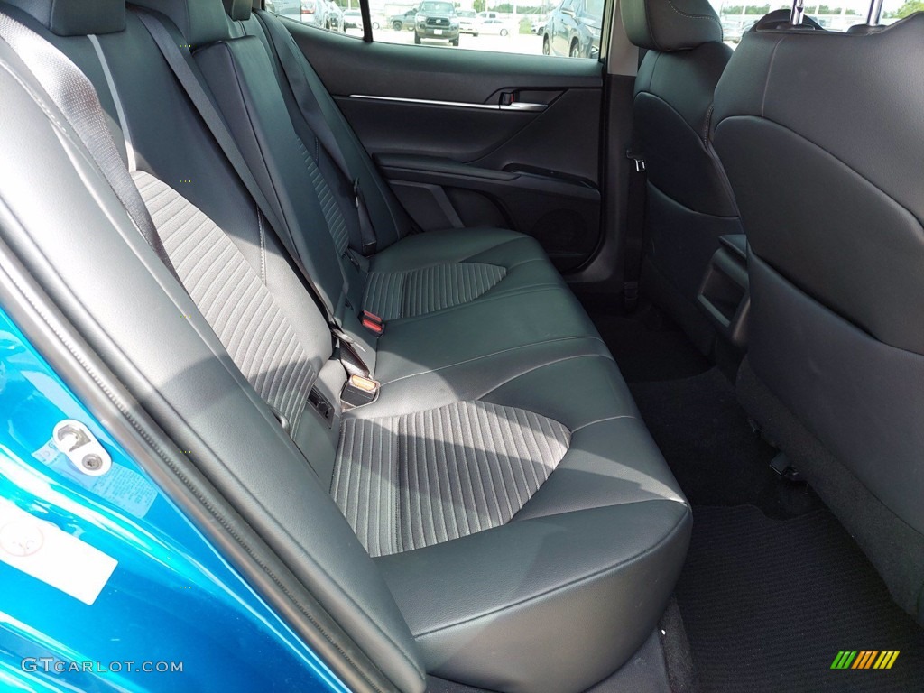 2018 Camry SE - Blue Streak Metallic / Black photo #25