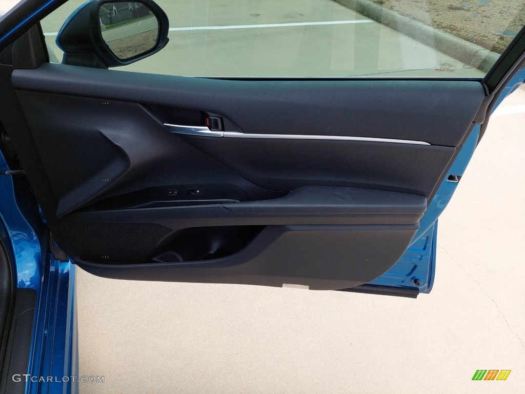 2018 Camry SE - Blue Streak Metallic / Black photo #26