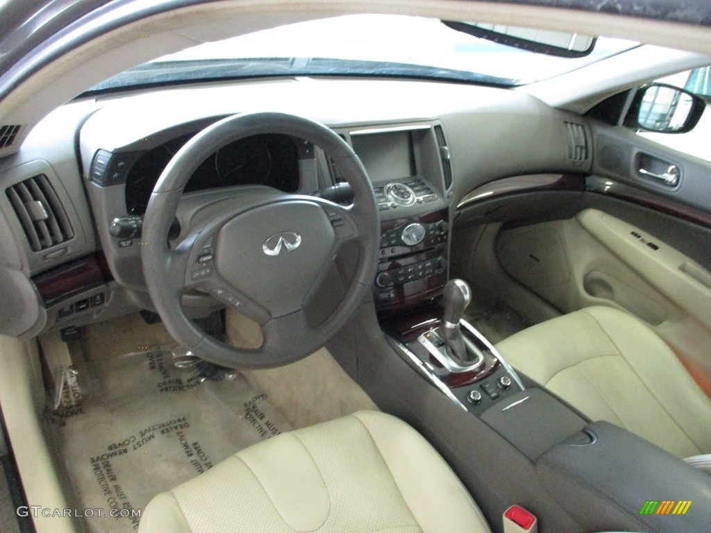 2012 G 37 x AWD Sedan - Graphite Shadow / Stone photo #22