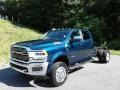Front 3/4 View of 2021 4500 Laramie Crew Cab 4x4 Chassis