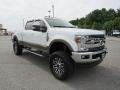 Oxford White - F250 Super Duty Lariat Crew Cab 4x4 Photo No. 7