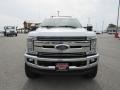 Oxford White - F250 Super Duty Lariat Crew Cab 4x4 Photo No. 8