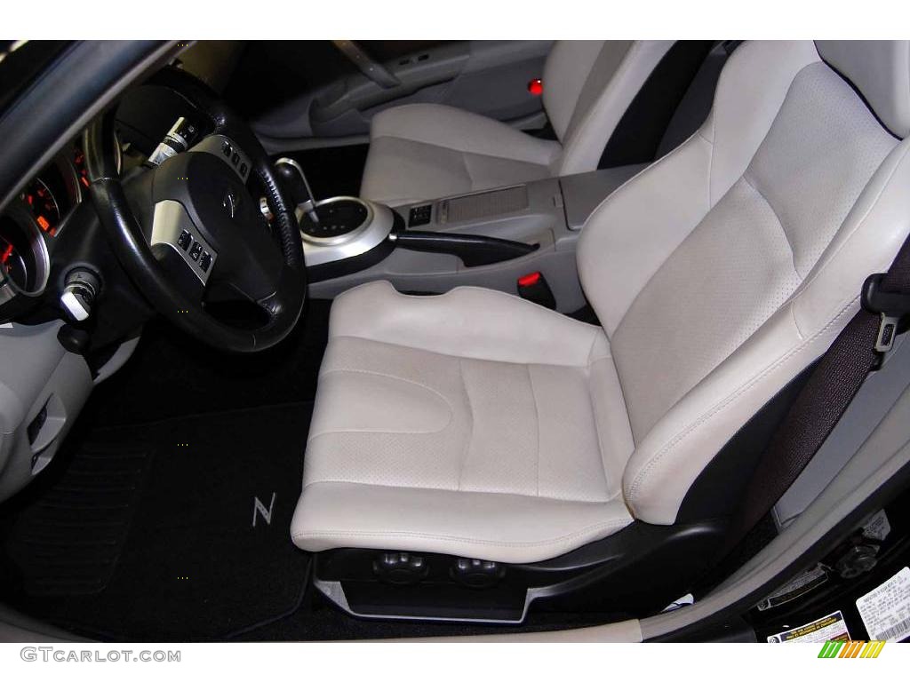 2007 350Z Coupe - Magnetic Black Pearl / Frost photo #16