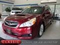 2011 Ruby Red Pearl Subaru Legacy 2.5GT Limited  photo #1