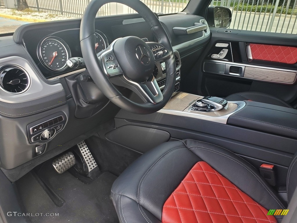 Classic Red/Black Interior 2020 Mercedes-Benz G 550 Photo #142278906