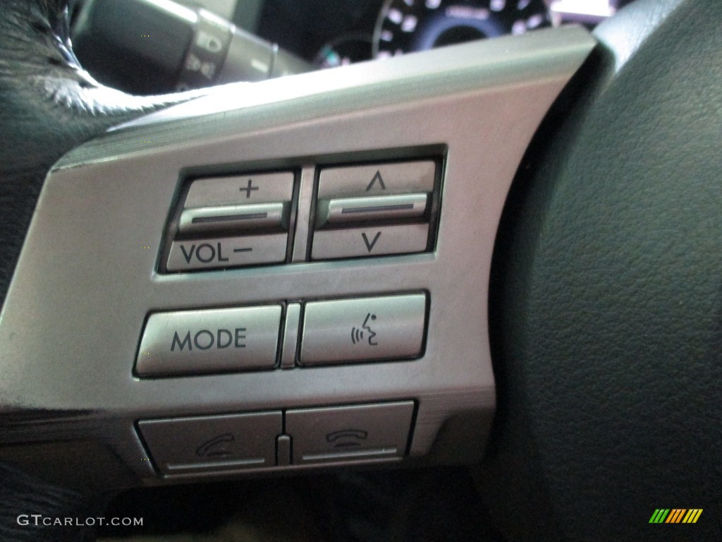 2011 Subaru Legacy 2.5GT Limited Off-Black Steering Wheel Photo #142278975