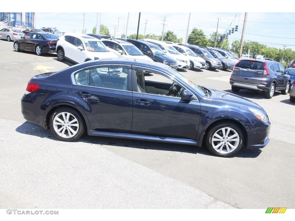 2013 Legacy 2.5i Limited - Twilight Blue Metallic / Warm Ivory Leather photo #4