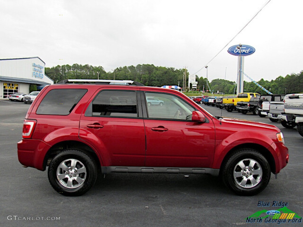 2012 Escape Limited V6 4WD - Toreador Red Metallic / Camel photo #6