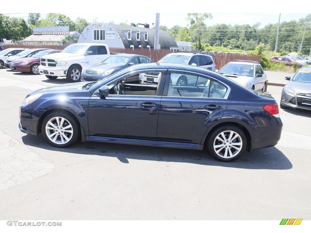 2013 Legacy 2.5i Limited - Twilight Blue Metallic / Warm Ivory Leather photo #8